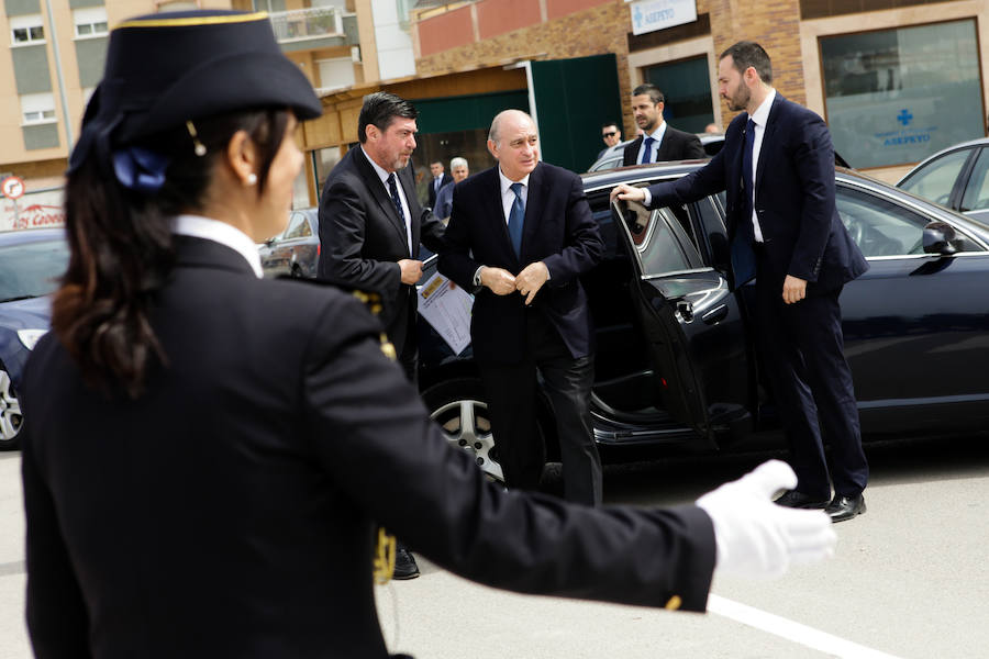 Inauguración de la comisaría del Cuerpo Nacional de Policía de Lorca