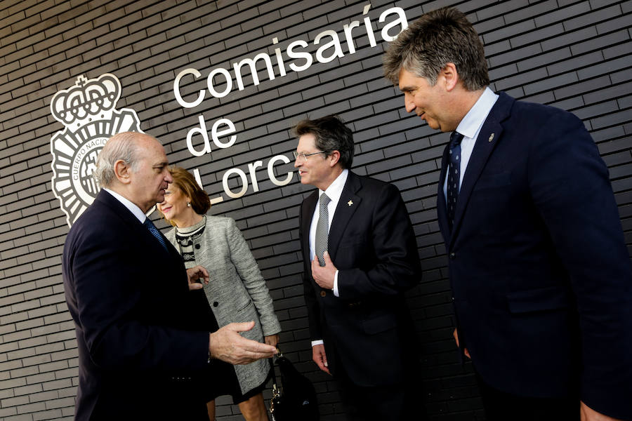 Inauguración de la comisaría del Cuerpo Nacional de Policía de Lorca
