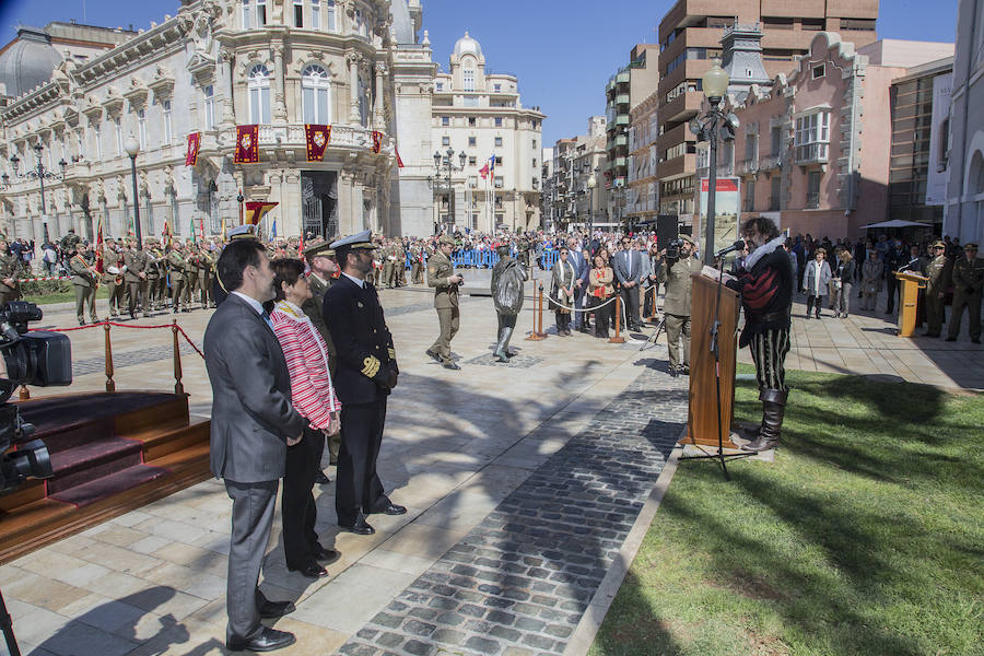 Tributo a Miguel de Cervantes en Cartagena