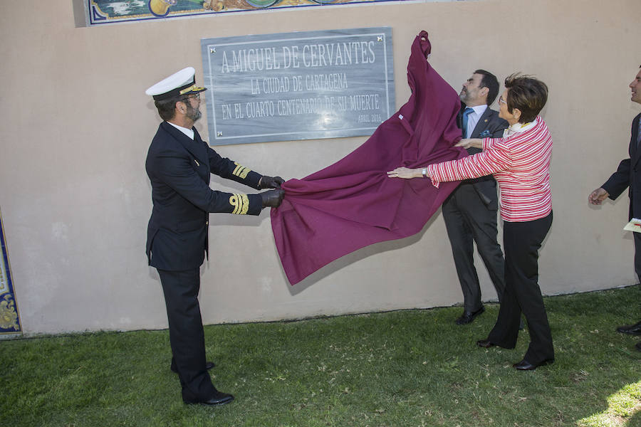 Tributo a Miguel de Cervantes en Cartagena