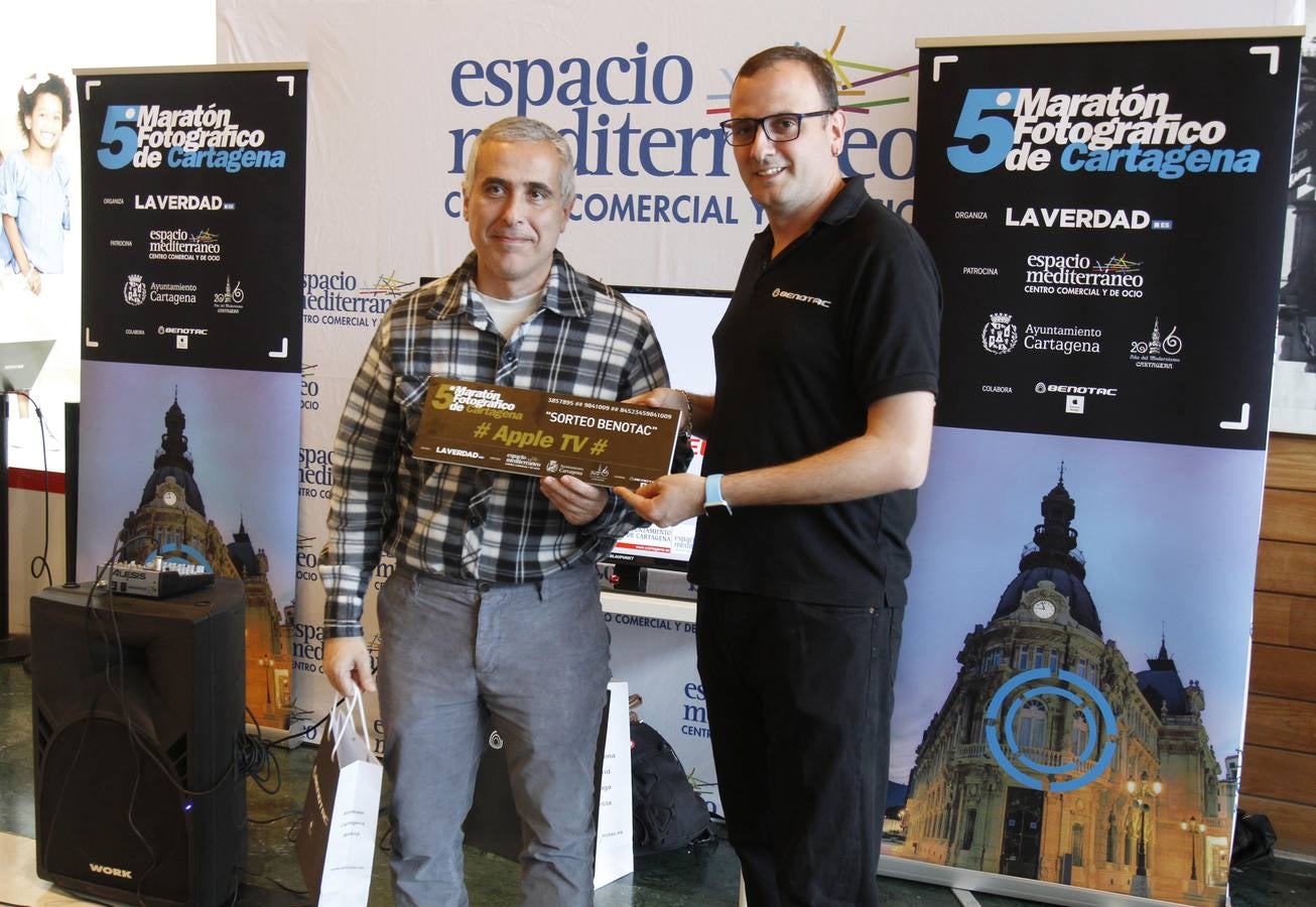 Entrega de premios del V Maratón Fotográfico de Cartagena