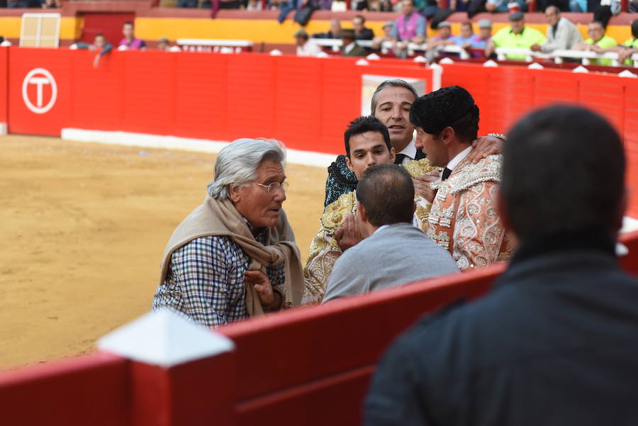 Puerta sufre una grave cornada de 25 centímetros en la pierna