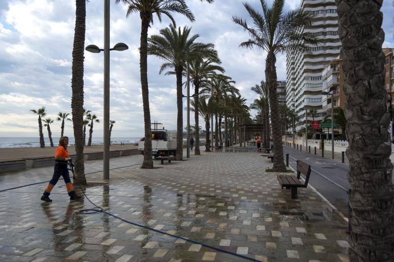 Limpieza de la playa de San Juan