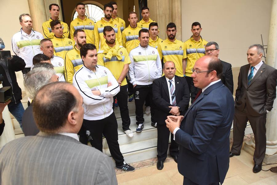 Recepciones oficiales al Plásticos Romero