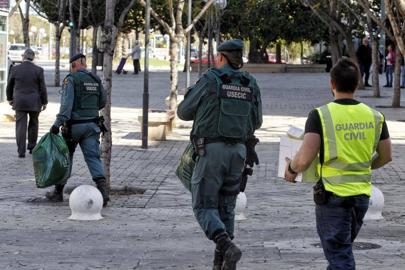 Operación contra una banda dedicada al robo con varios registros en Alicante