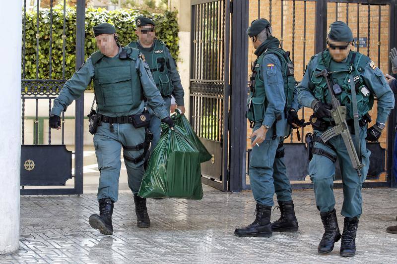 Operación contra una banda dedicada al robo con varios registros en Alicante