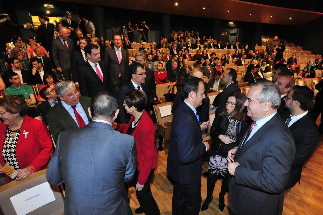 Ambiente en los VIII Premios Web
