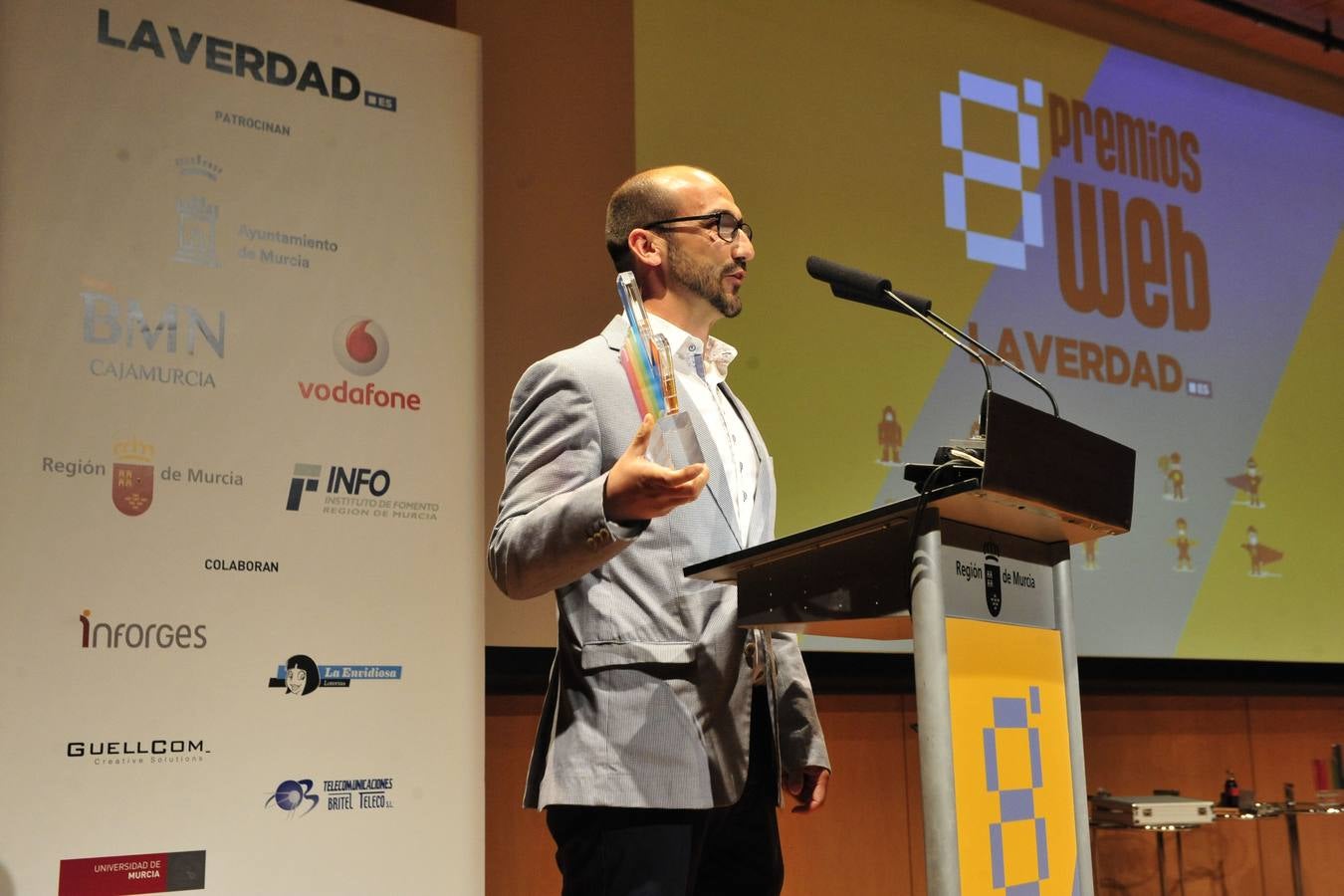 Gala de los VIII Premios Web