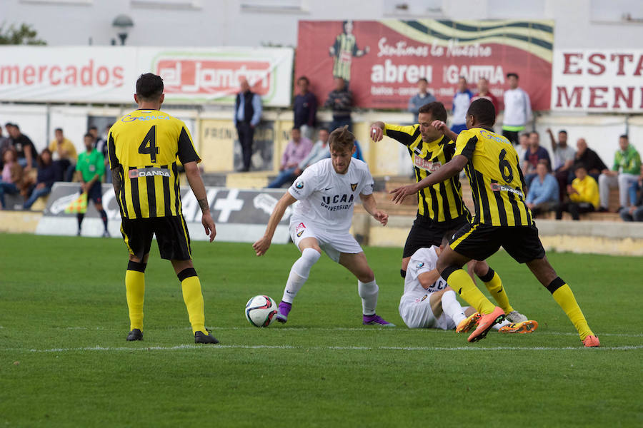 Empate del UCAM frente al San Roque