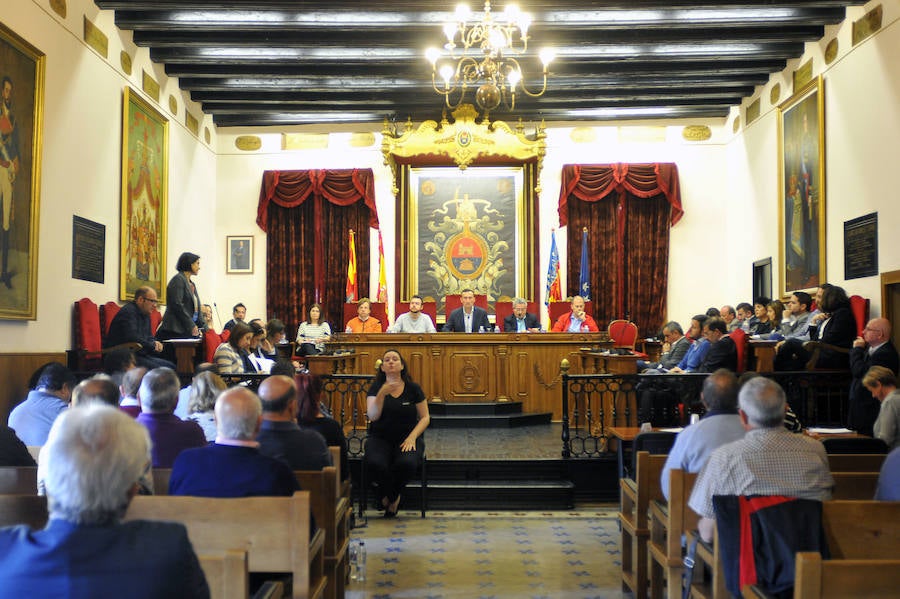 Pleno en el Ayuntamiento de Elche