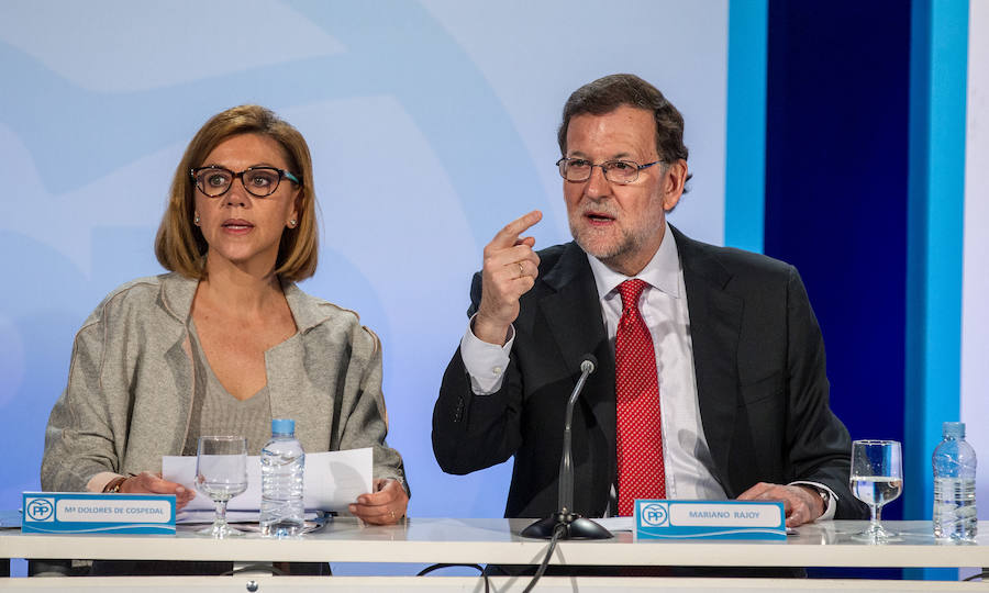 Rajoy clausura en Alicante el Comité de Portavoces Parlamentarios del PP