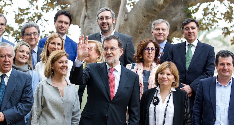 Rajoy clausura en Alicante el Comité de Portavoces Parlamentarios del PP