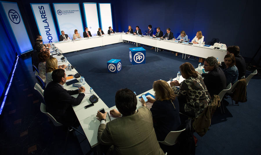 Rajoy clausura en Alicante el Comité de Portavoces Parlamentarios del PP