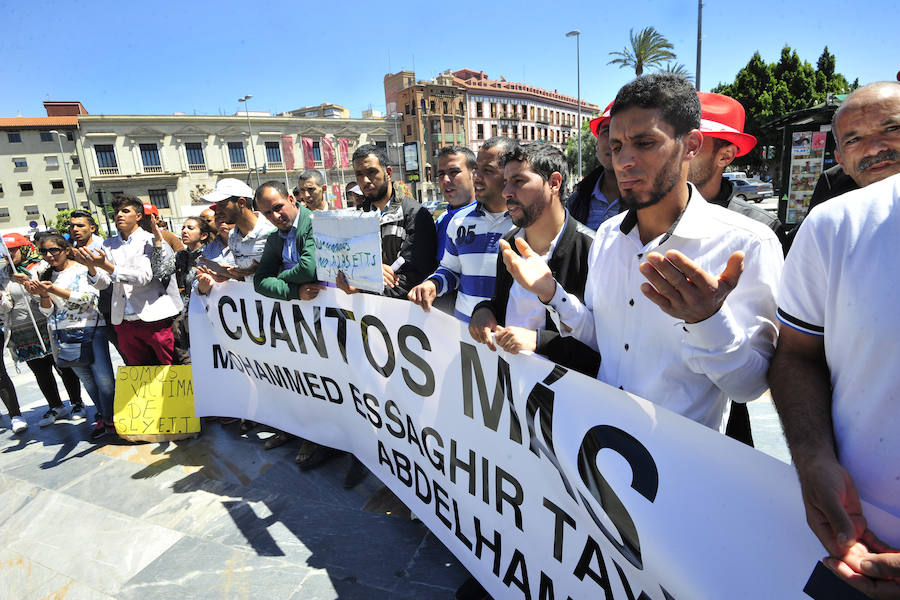 Manifestación del Primero de Mayo en Murcia
