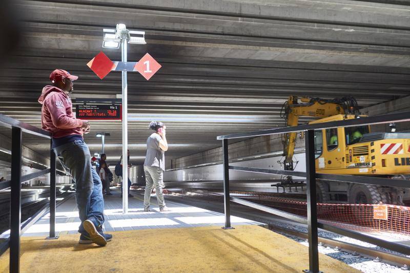 El PSOE reclama la mejora de la accesibilidad en la estación de tren de Orihuela