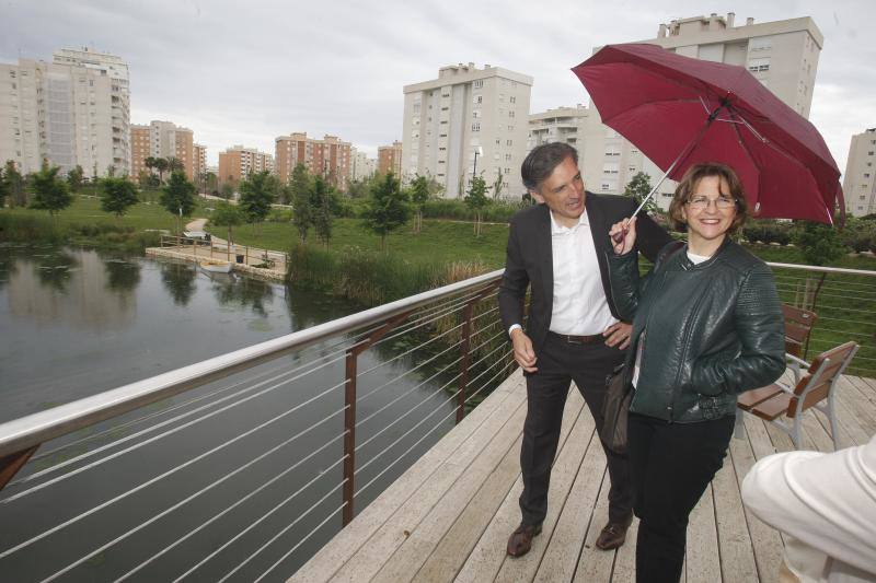 Cebrián elogia la gestión del parque inundable &#039;La Marjal&#039;