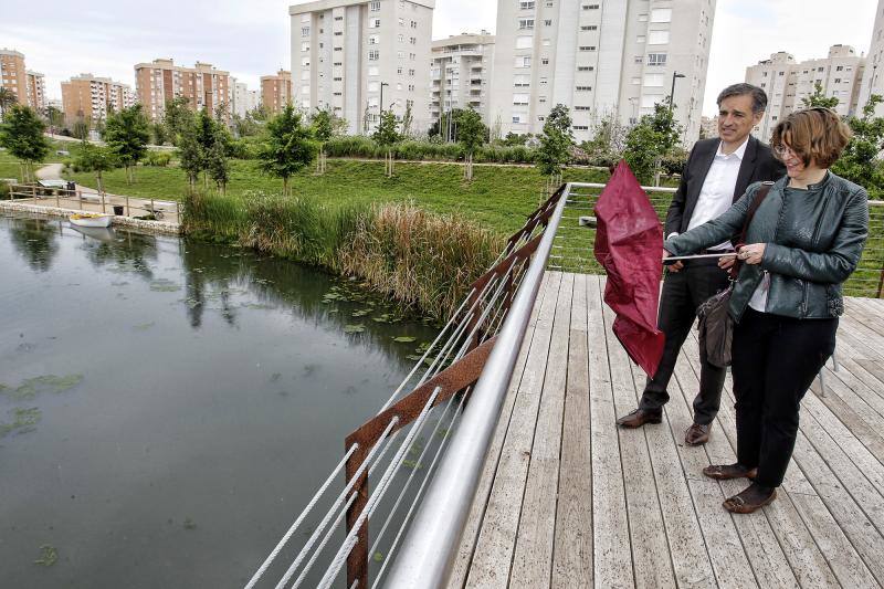 Cebrián elogia la gestión del parque inundable &#039;La Marjal&#039;