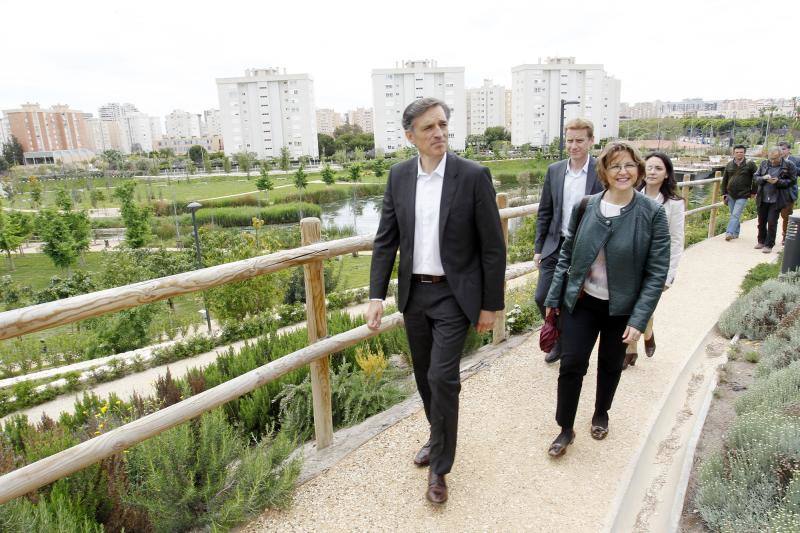 Cebrián elogia la gestión del parque inundable &#039;La Marjal&#039;