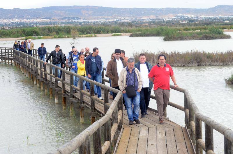 Participantes en la asamblea Eurotoques conocen El Hondo