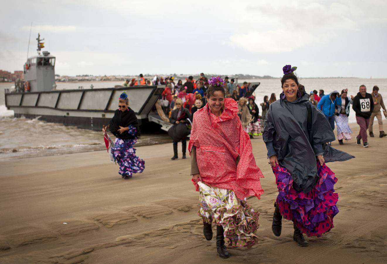 La lluvia desluce el Rocío