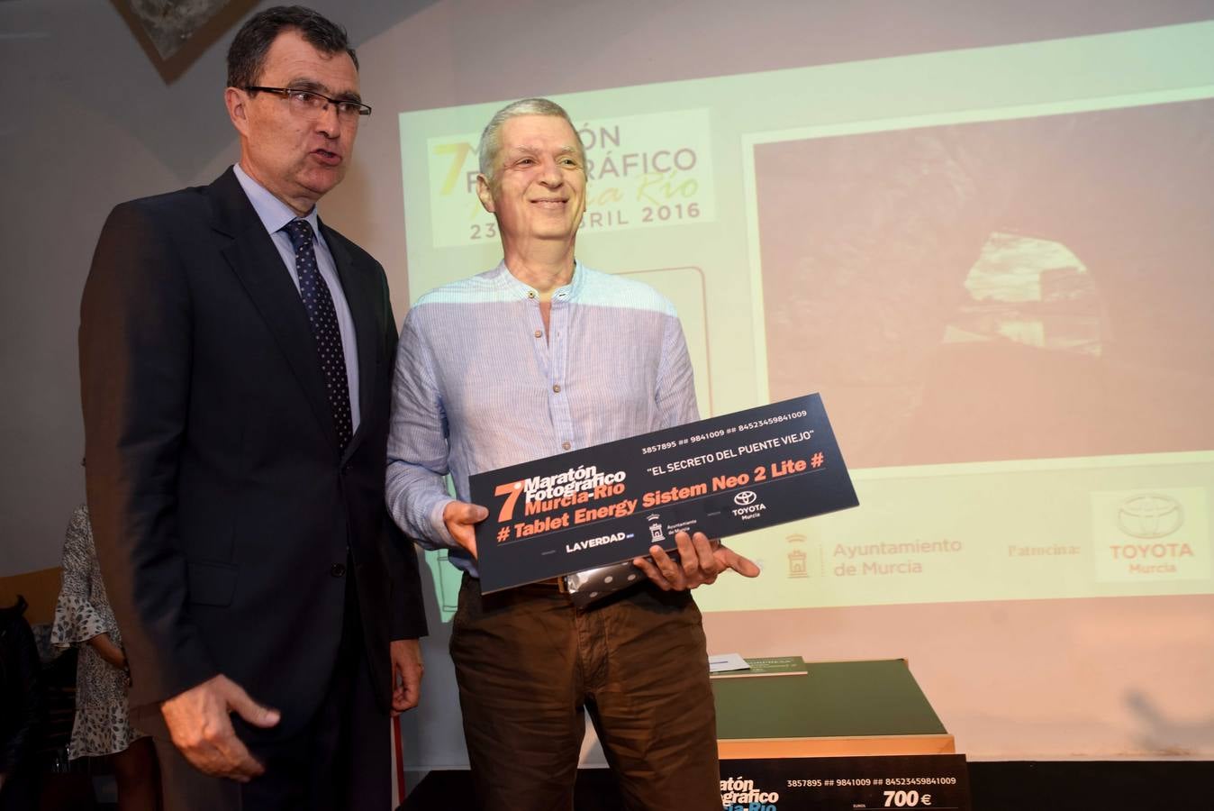 Entrega de premios del VII Maratón Fotográfico Murcia Río