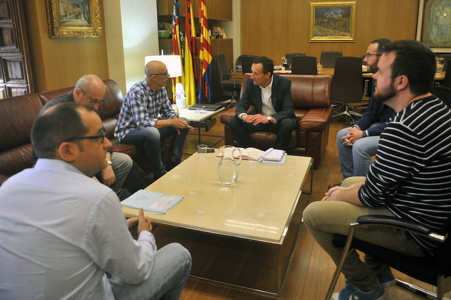 Reunión de Carlos González con el secretario autonómico de Medio Ambiente