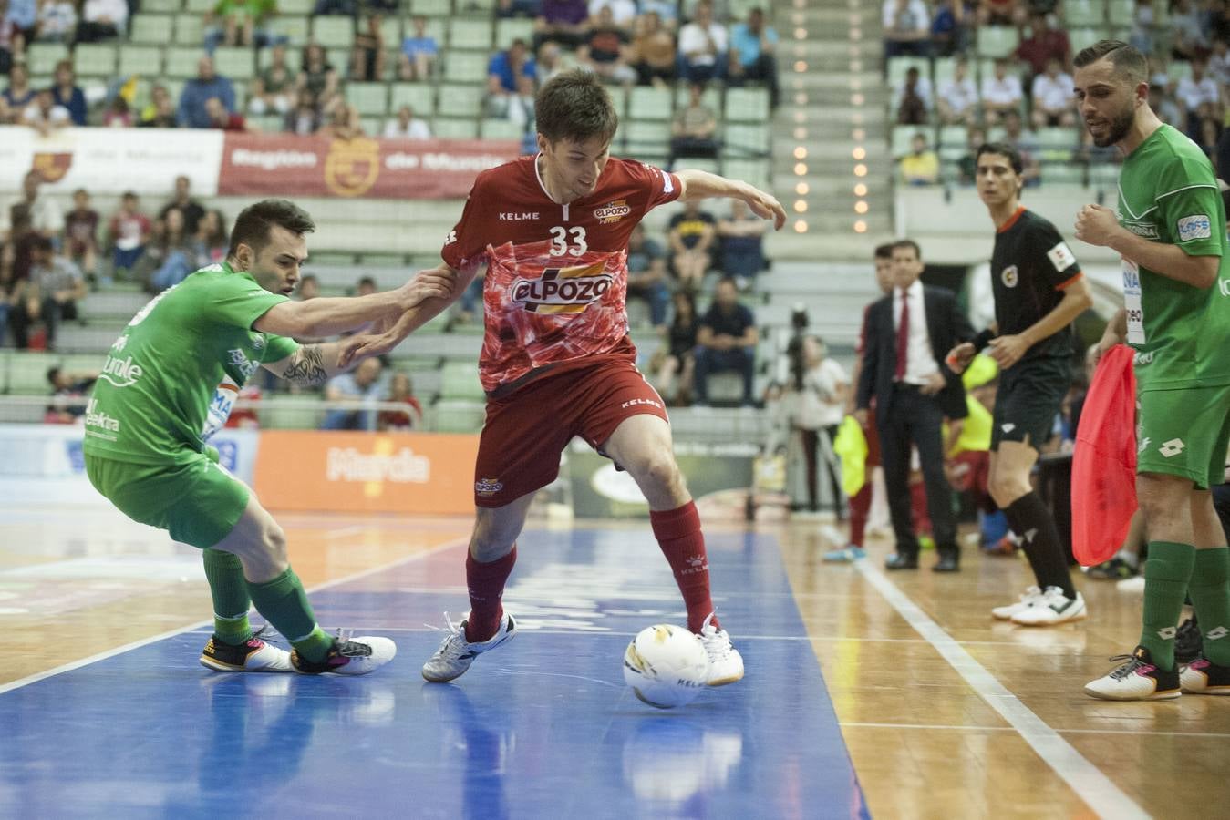 ElPozo consigue igualar la eliminatoria a Magna Gurpea (7-3)