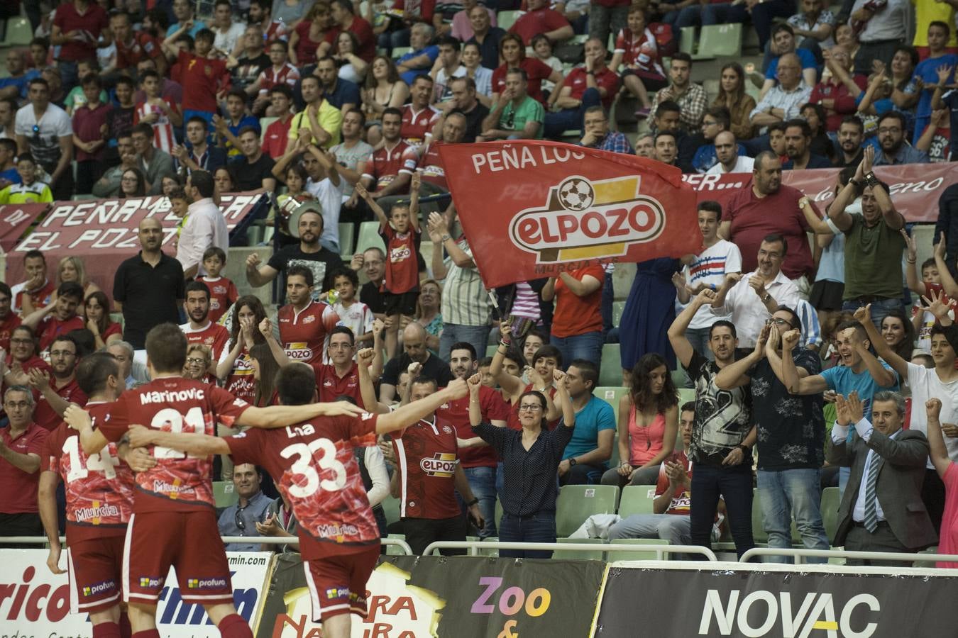 ElPozo consigue igualar la eliminatoria a Magna Gurpea (7-3)