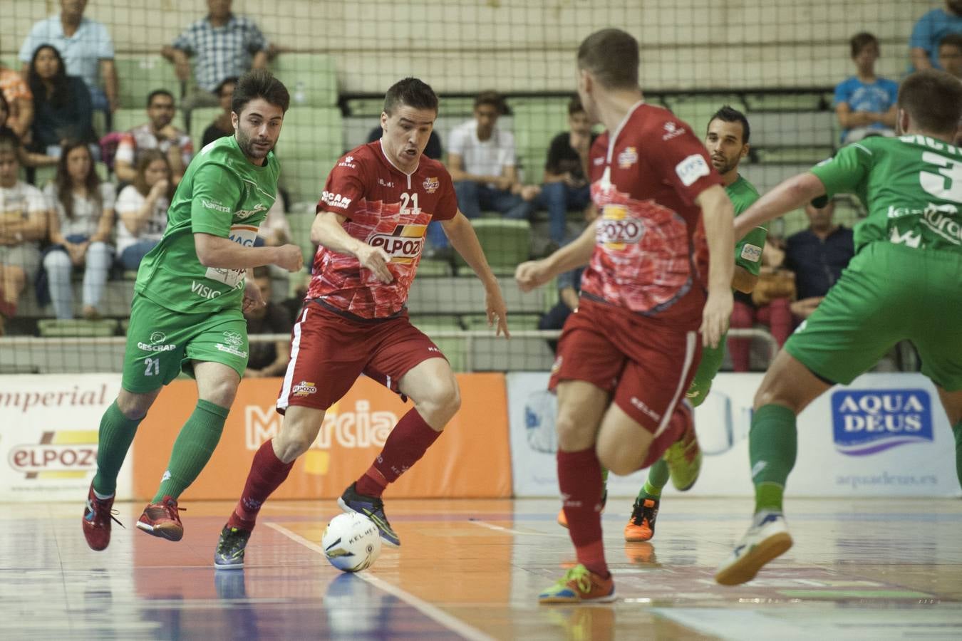 ElPozo consigue igualar la eliminatoria a Magna Gurpea (7-3)