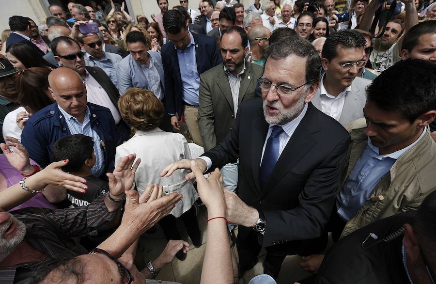 Rajoy se reúne con la concertada en Alfafar