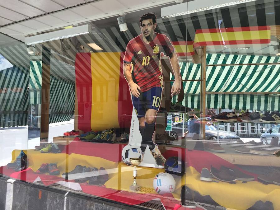 Las mejores imágenes del recibimiento de Schruns a la selección española