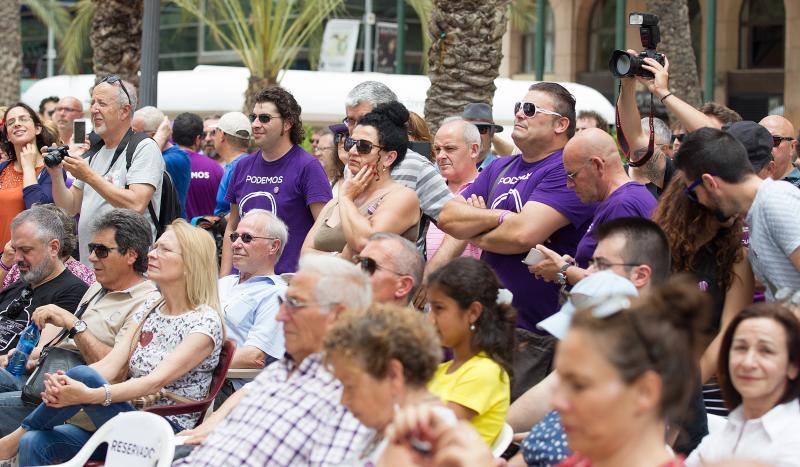 Acto de Podemos en Alicante