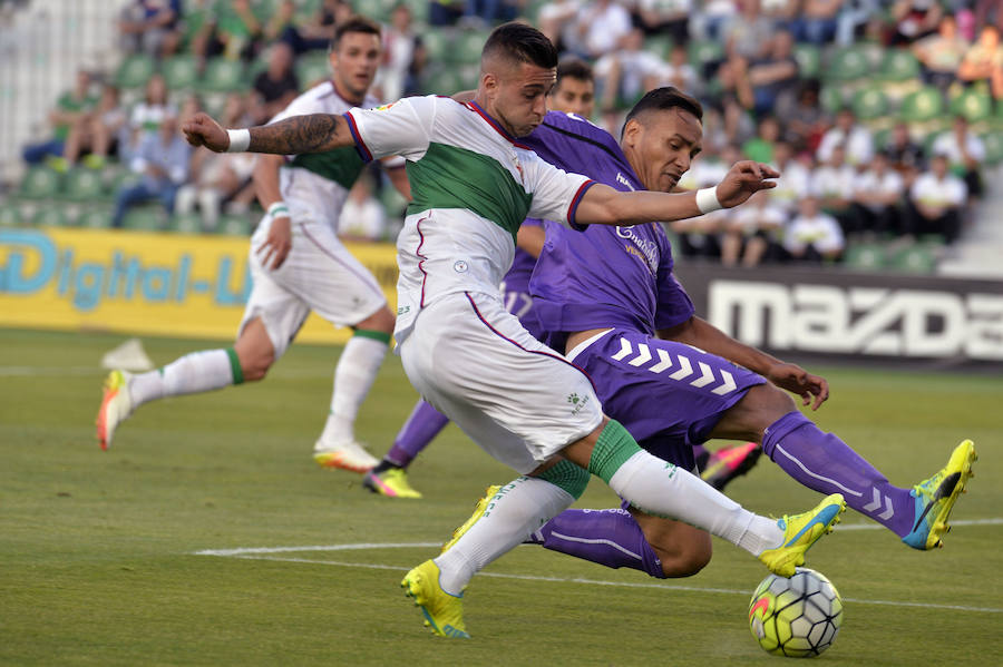 Las mejores imágenes del Elche-Valladolid