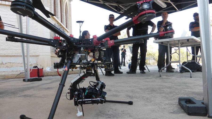 Emergencias realiza un simulacro en la sierra de Orihuela