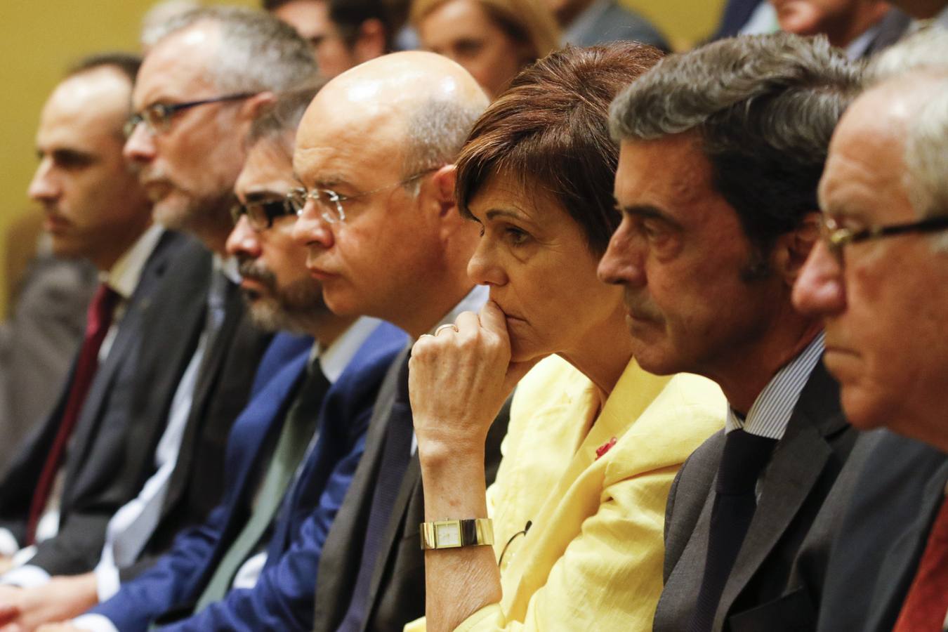 De Guindos participa en un acto de la Cámara de Comercio de Murcia