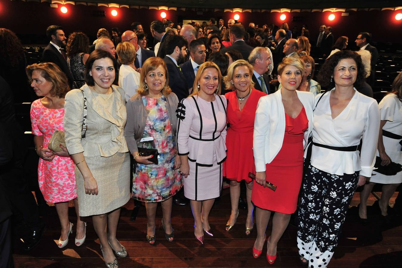 Entrega de las medallas de oro en el Día de la Región