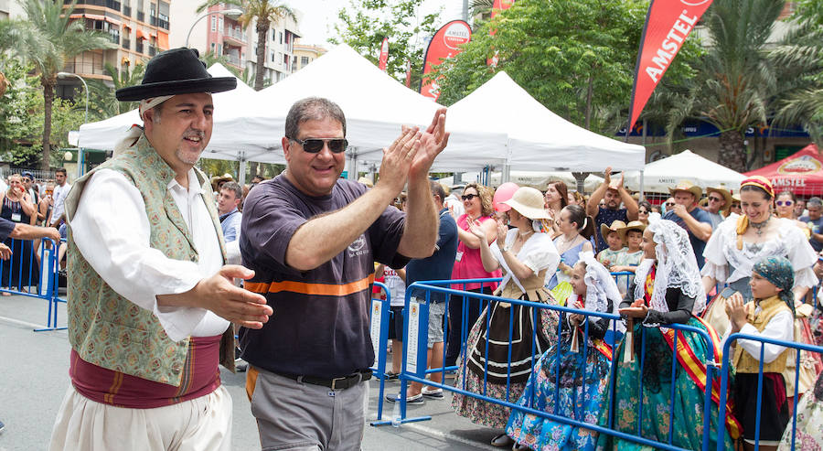 Mascleta de Fogueres en la Plaza de los Luceros