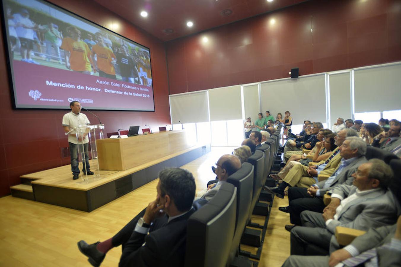 Acto homenaje &#039;Defensores de la Salud 2016&#039; en el Vinalopó