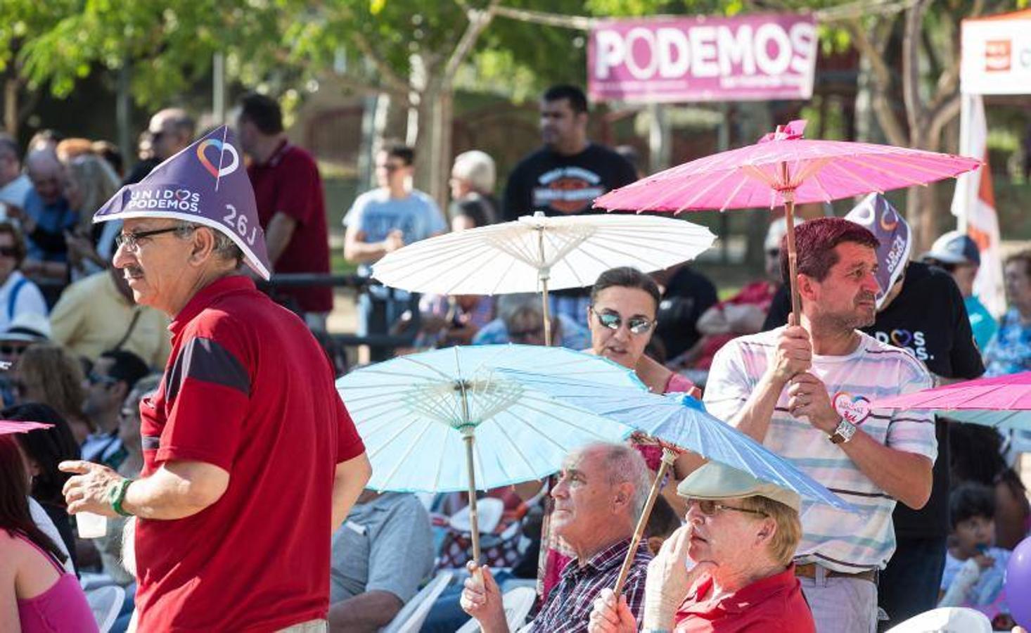 Mitin de Unidos Podemos en Alicante