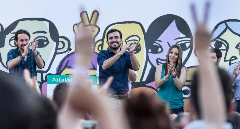 Mitin de Unidos Podemos en Alicante