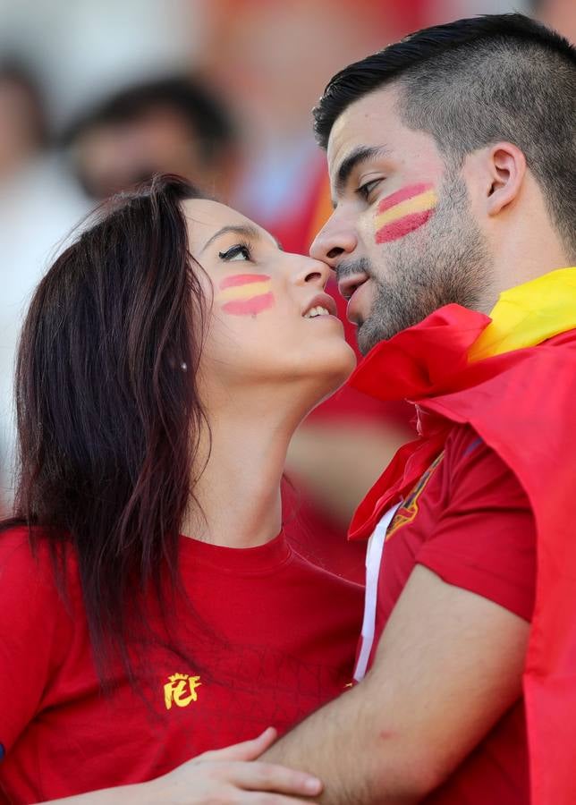 Los croatas controlados, los españoles animados