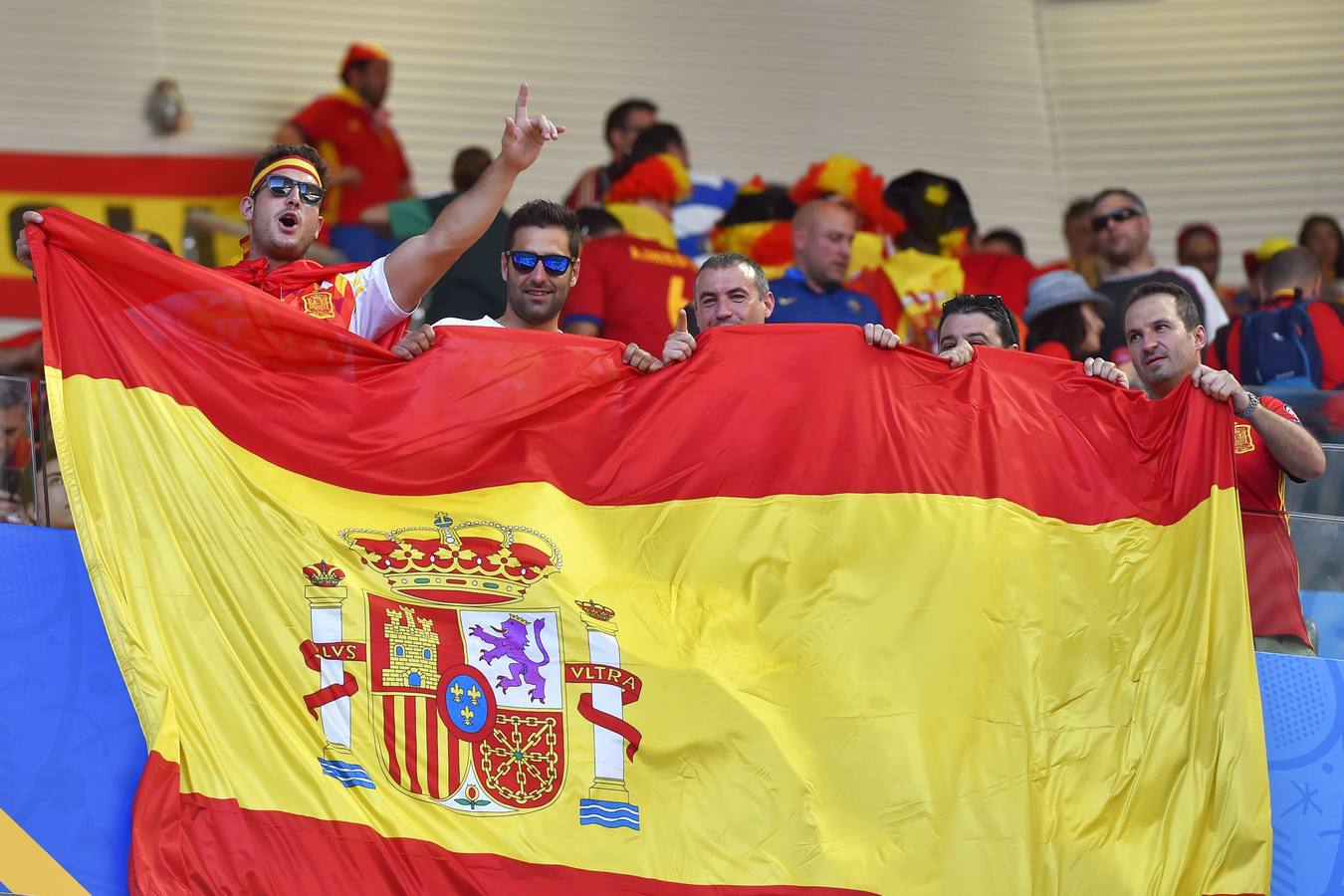 Los croatas controlados, los españoles animados