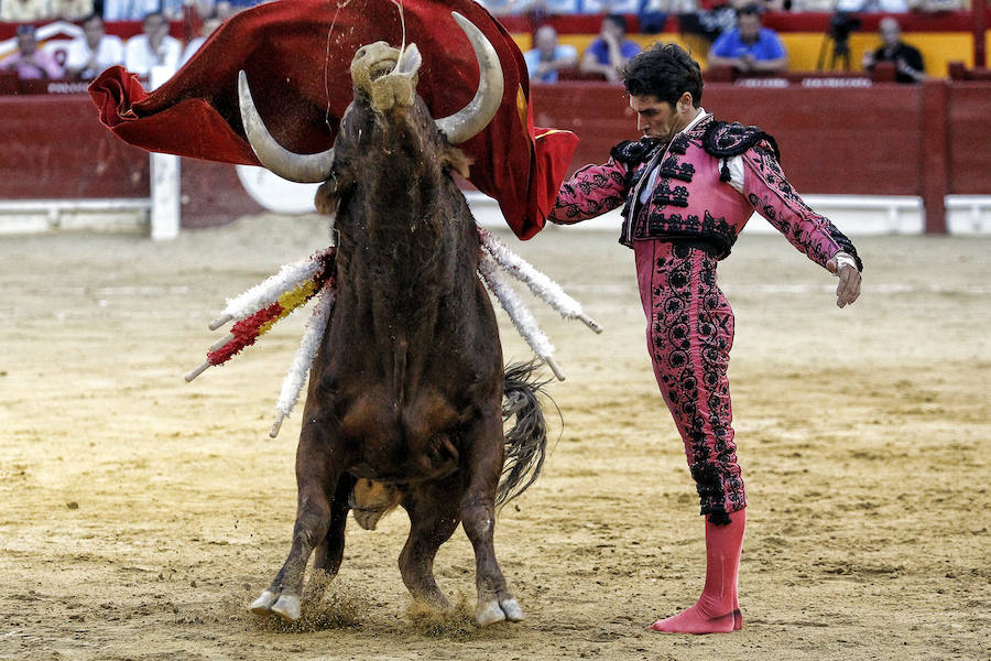 Toros de Hnos. García Jiménez y Olga Jiménez para Francisco Rivera &#039;Paquirri&#039;, David Fandila &#039;El Fandi&#039; y Cayetano en la Feria de Hogueras