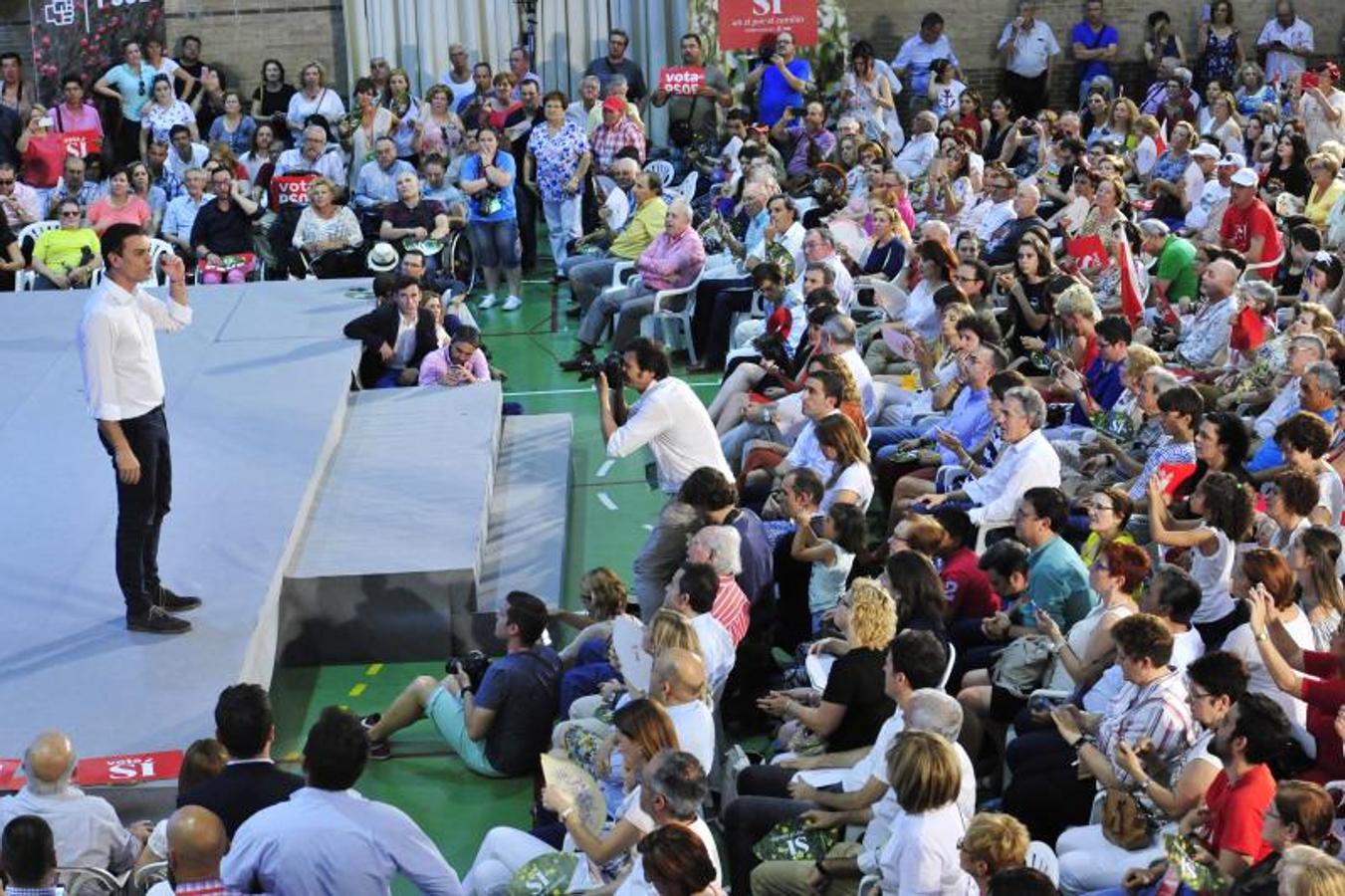 Pedro Sánchez en Murcia