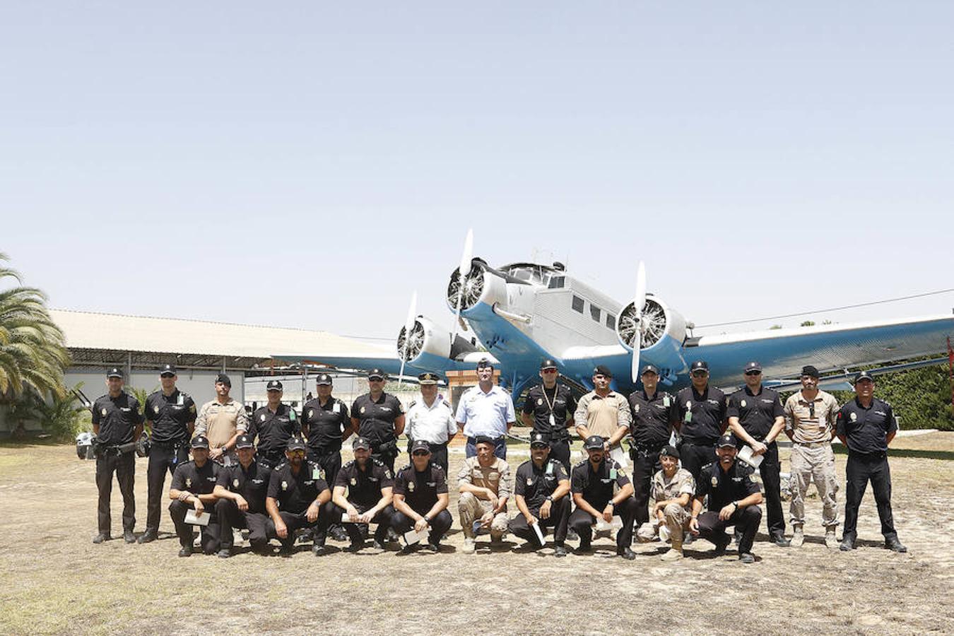 Exhibición de la Policía Nacional
