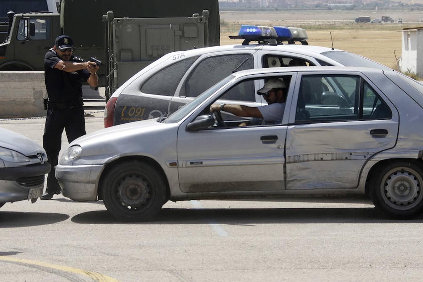 Exhibición de la Policía Nacional