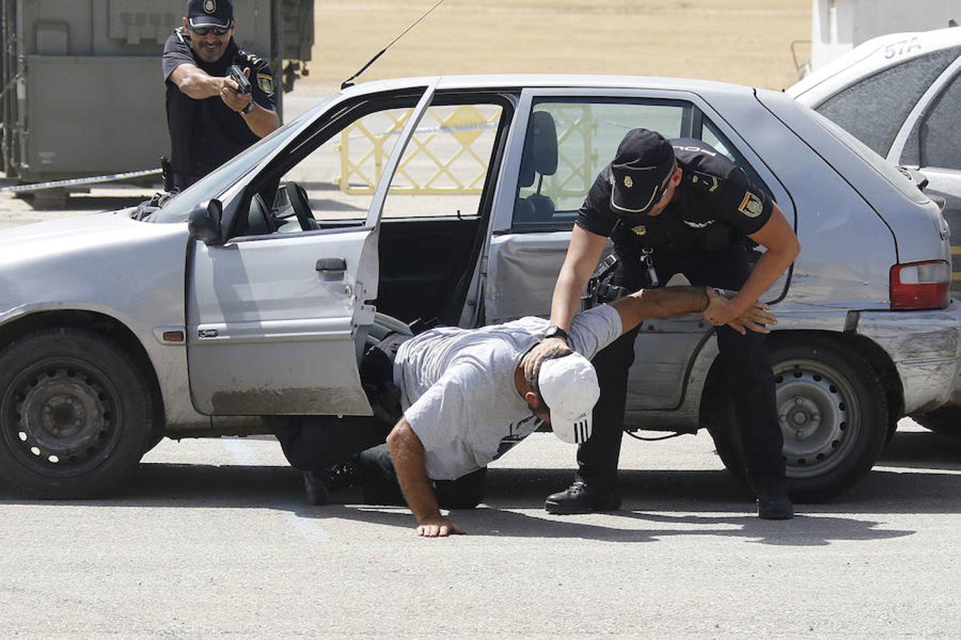 Exhibición de la Policía Nacional