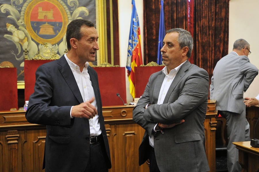 Pleno en el Ayuntamiento de Elche