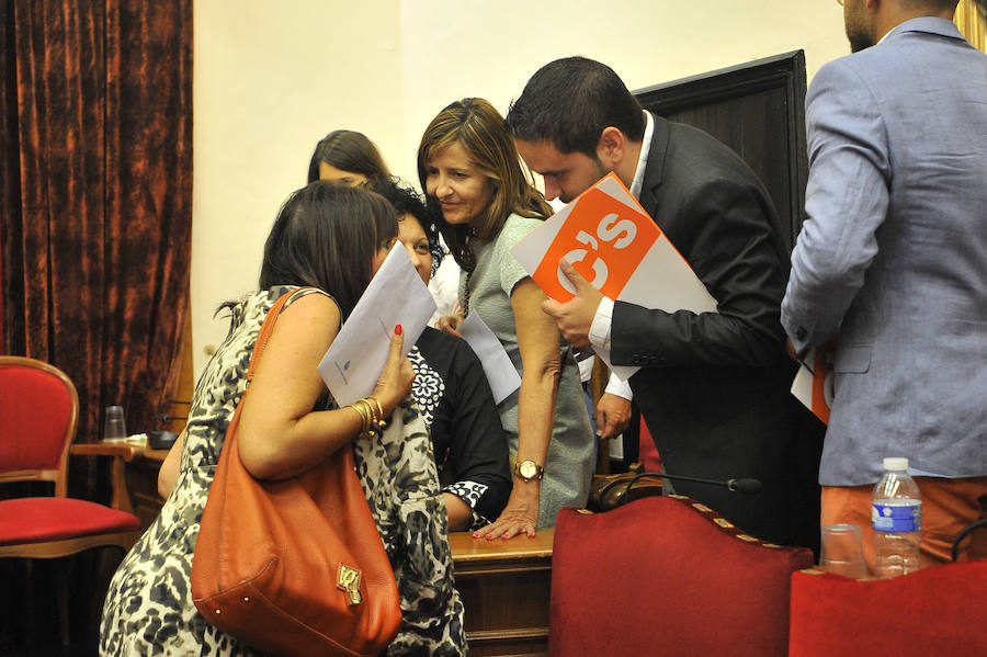 Pleno en el Ayuntamiento de Elche