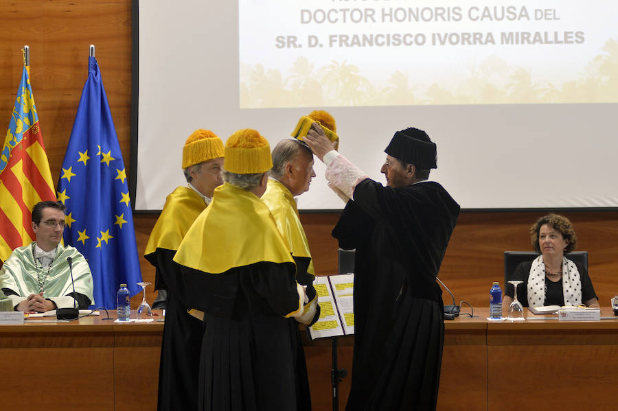 Doctor Honoris Causa a Francisco Ivorra Miralles en la UMH
